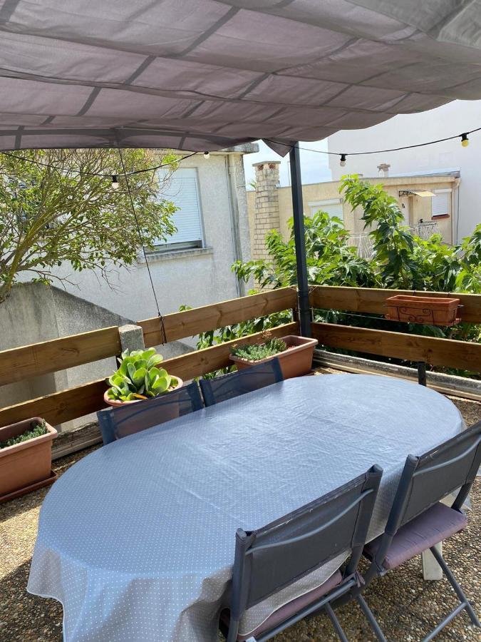 Appt Avec Parking, Clim, Wifi A 50 M De La Plage Палава-ле-Фло Екстериор снимка